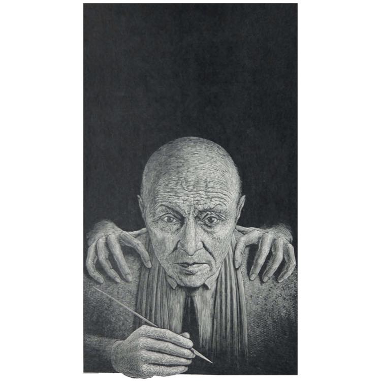 柄澤齊 ／ 木口木版画 肖像シリーズ at Galerie Miyawaki, Kyoto