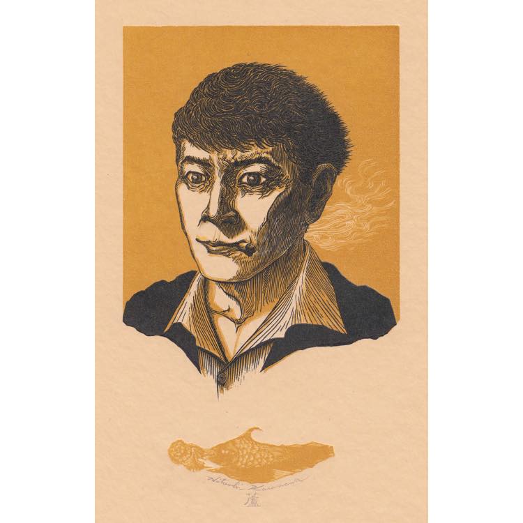 柄澤齊, からさわひとし, Hitoshi Karasawa, 木口木版画, 肖像シリーズ